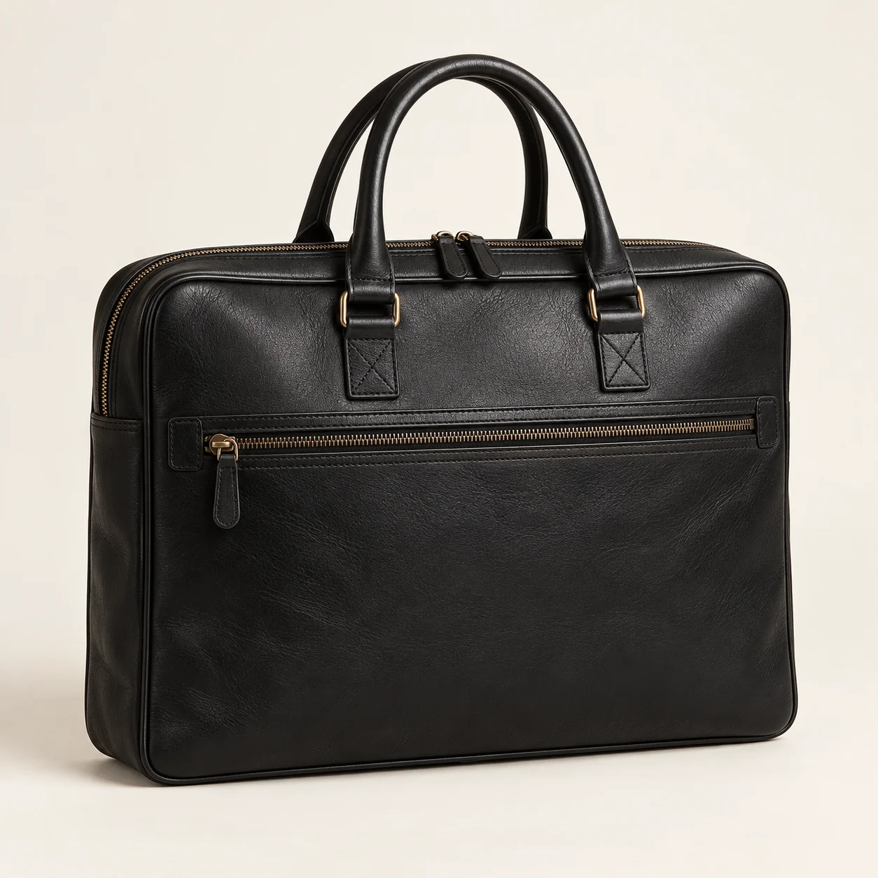 Black Chancery Leather Briefcase
